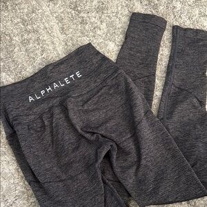Alphalete Charcoal Heather Leggings